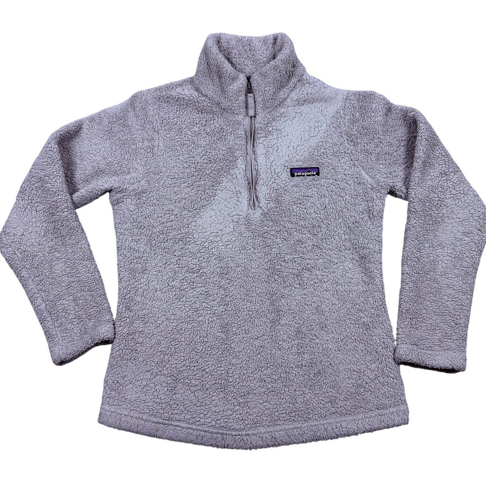 Patagonia Los Gatos 1/4 Zip Fleece Pullover Grey Small